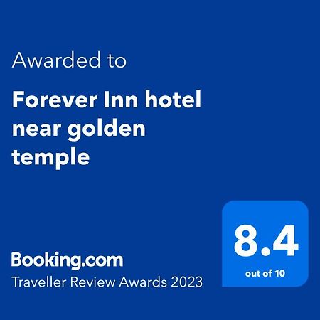 Forever Inn Hotel Near Golden Temple Amritsar Buitenkant foto